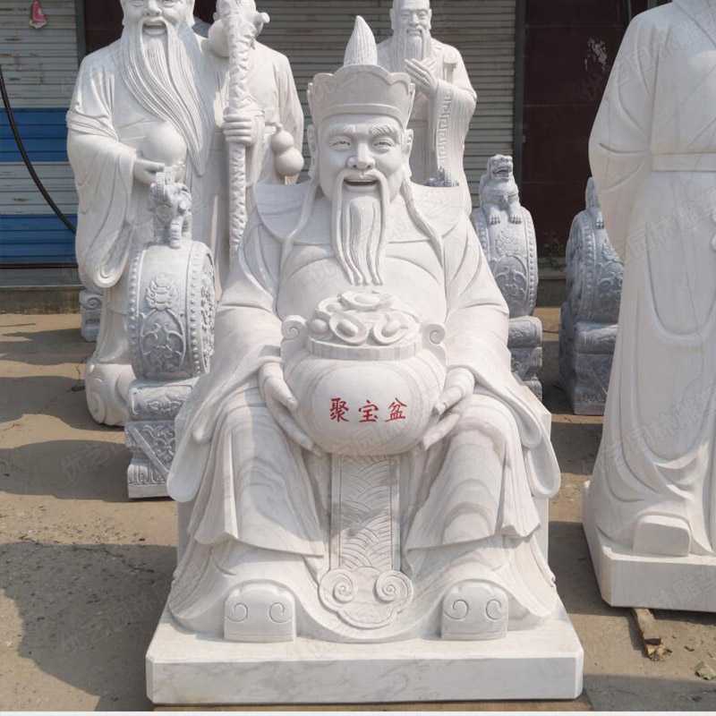 石雕財(cái)神像 石雕財(cái)神像